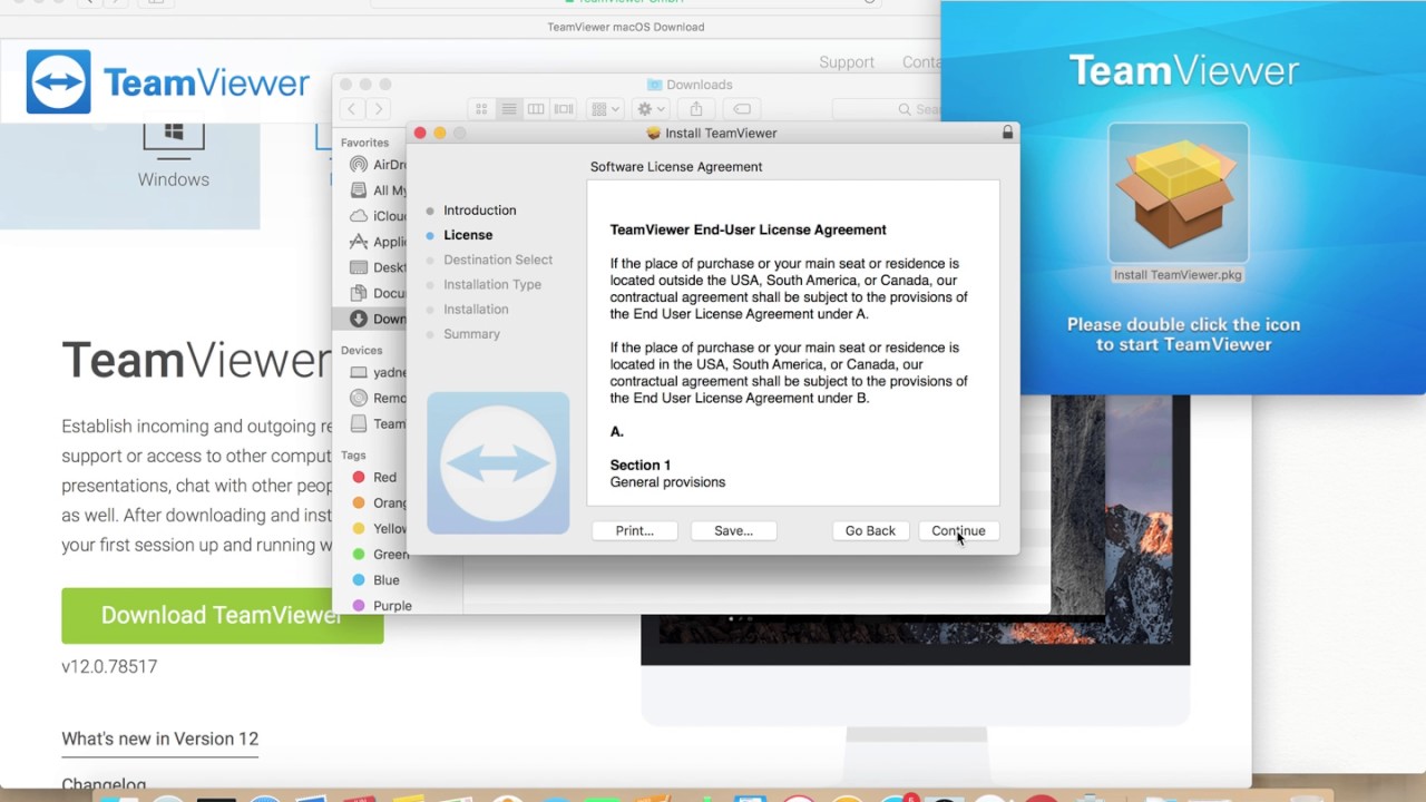 Download teamviewer for mac free